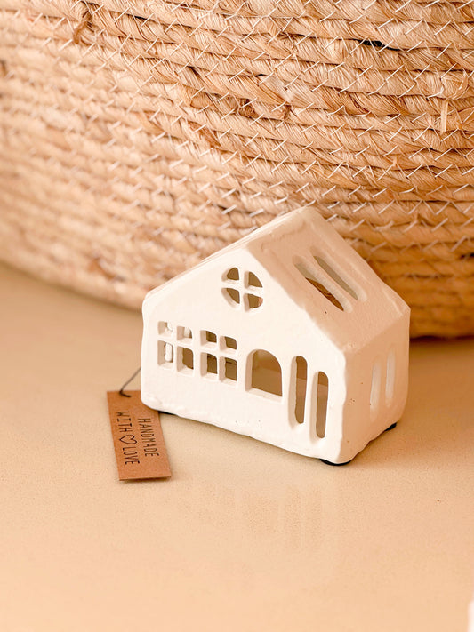 Casa S p/ vela em alumínio