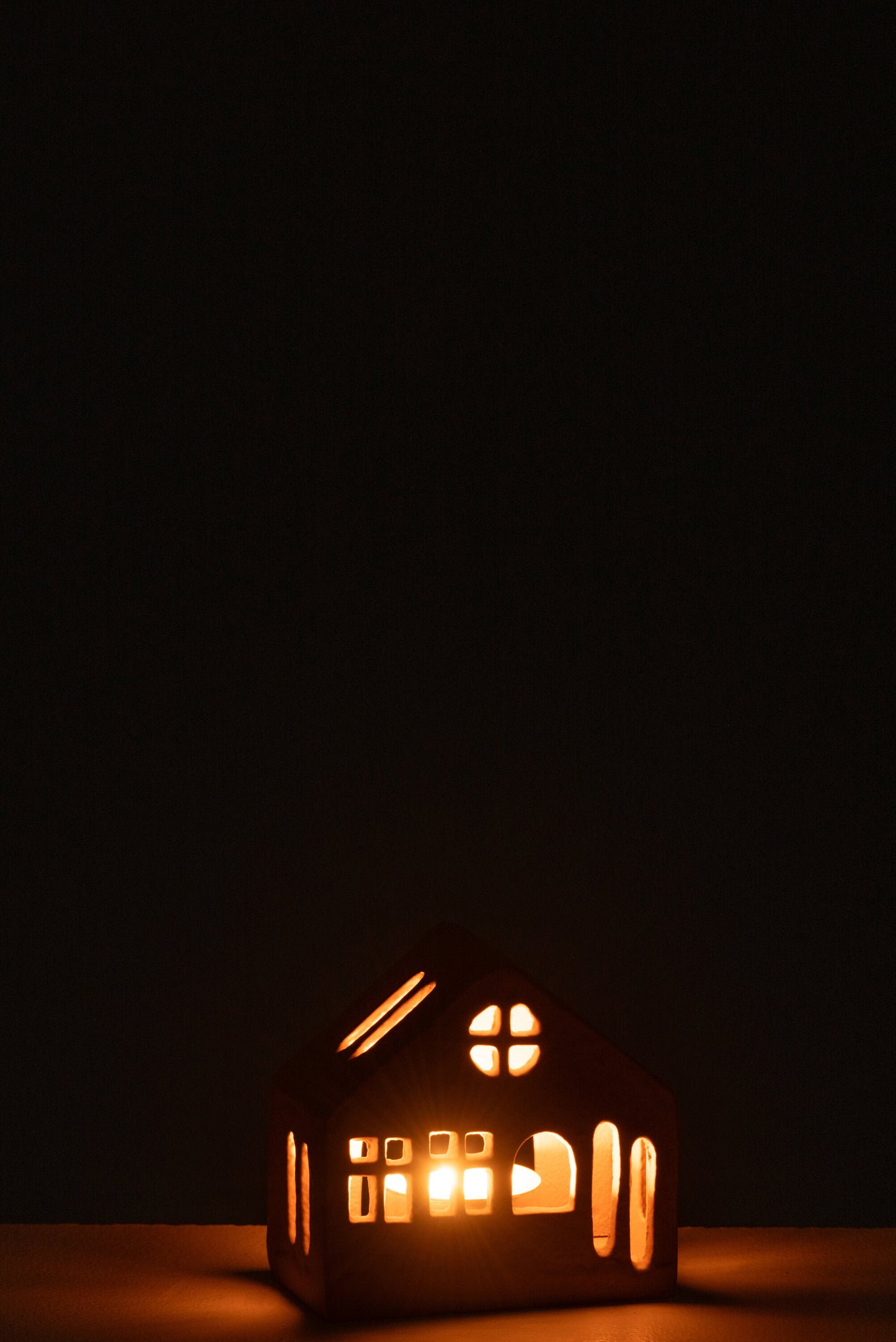 Casa S p/ vela em alumínio