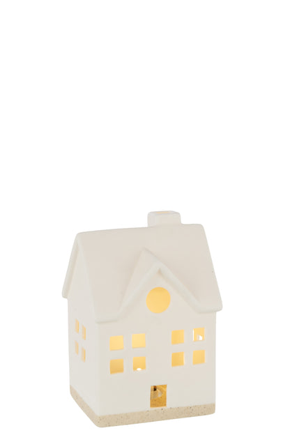 Casa LED 2 janelas branca