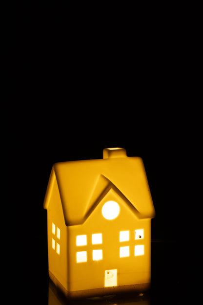 Casa LED 2 janelas branca