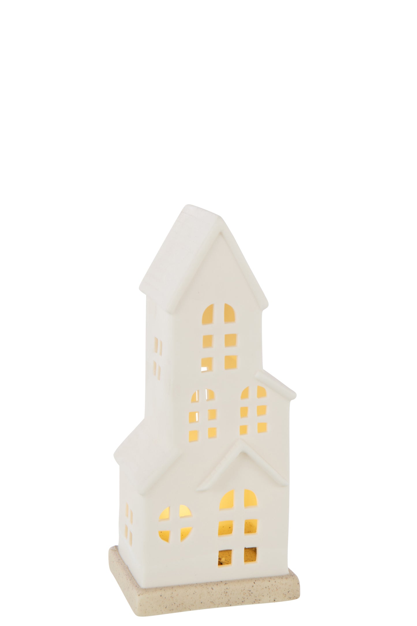 Casa LED 5 Janelas branca