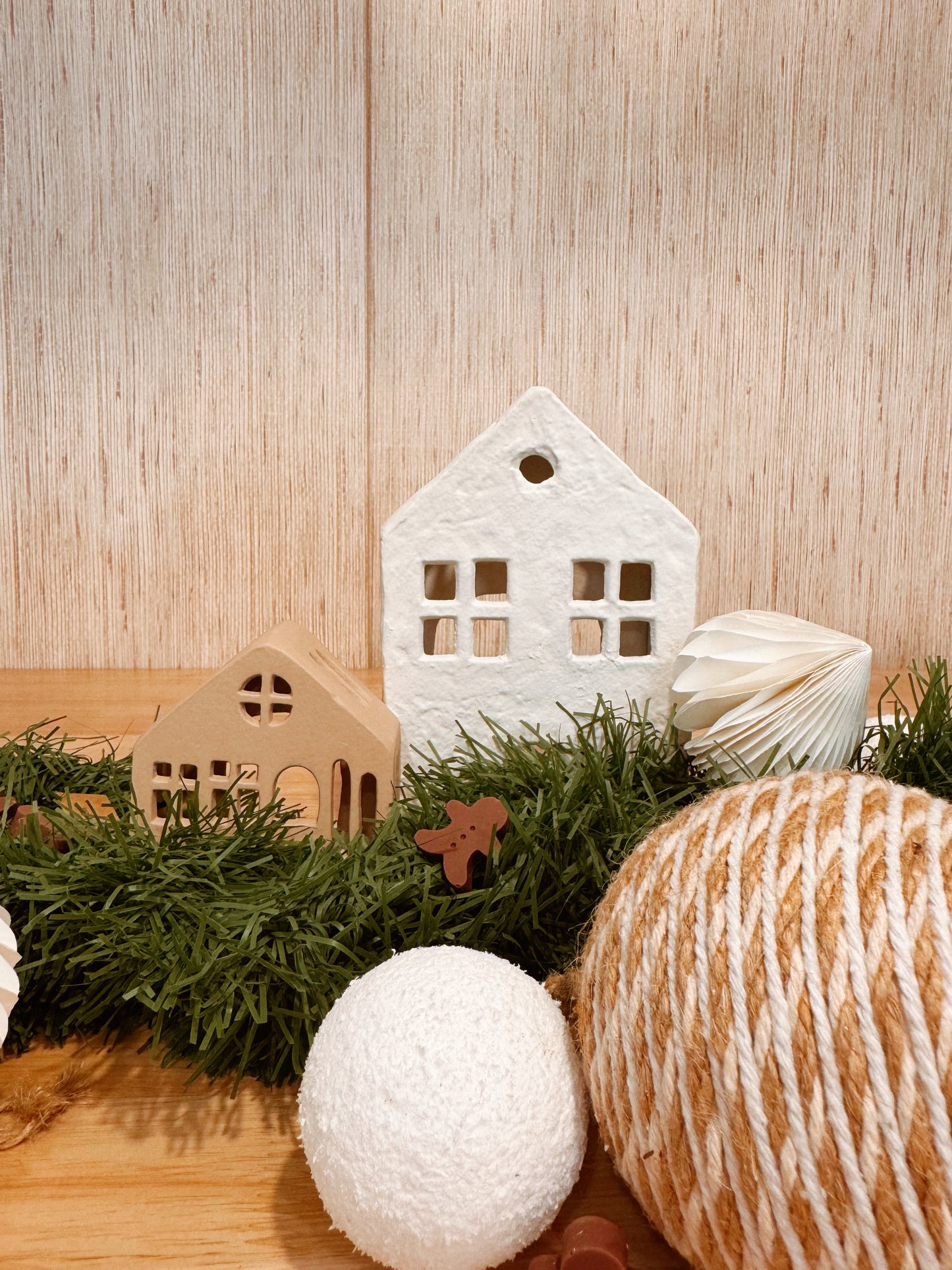 Casa M p/vela em alumínio