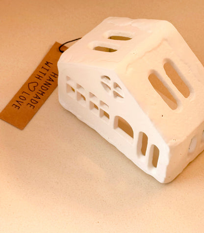 Casa S p/ vela em alumínio