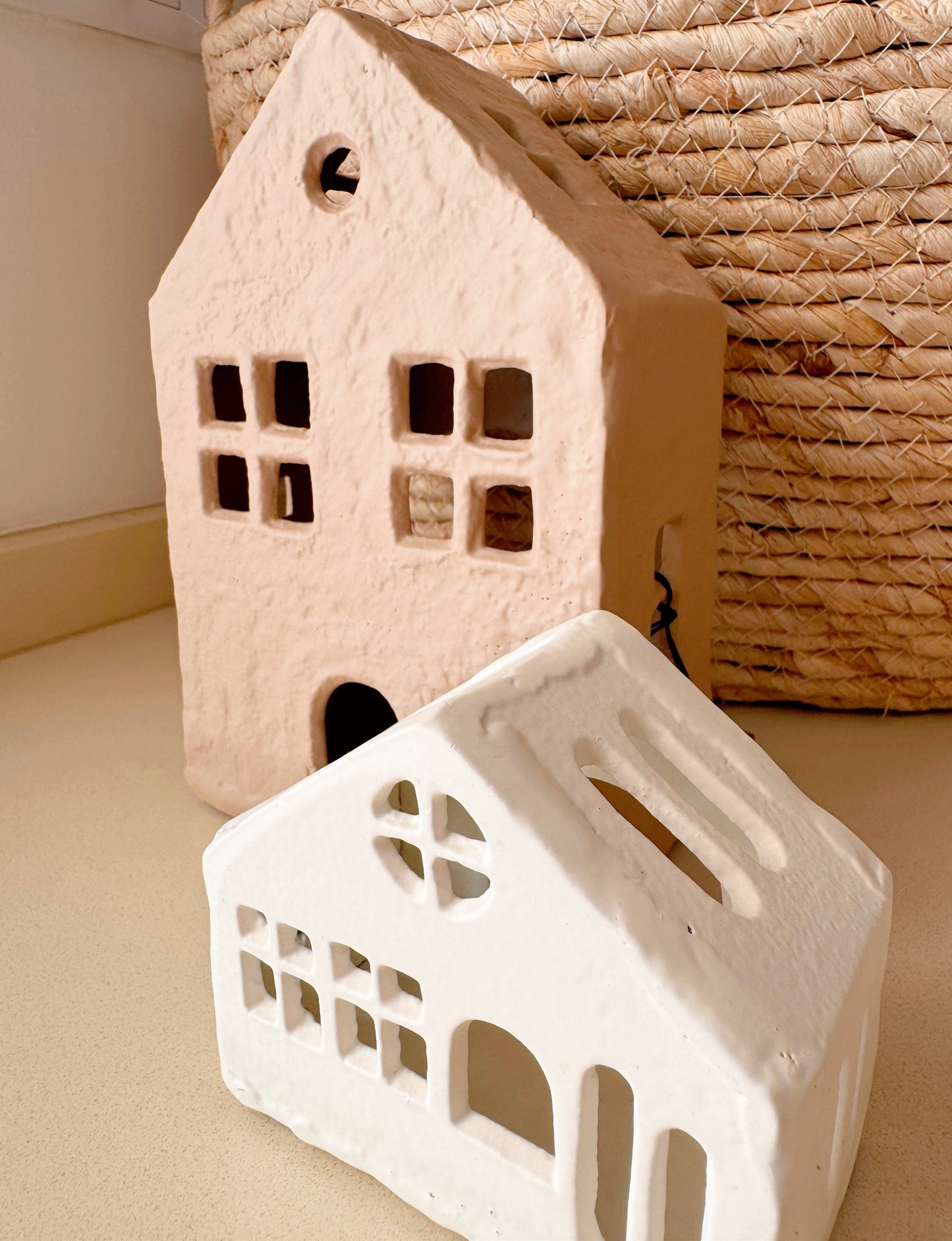 Casa S p/ vela em alumínio