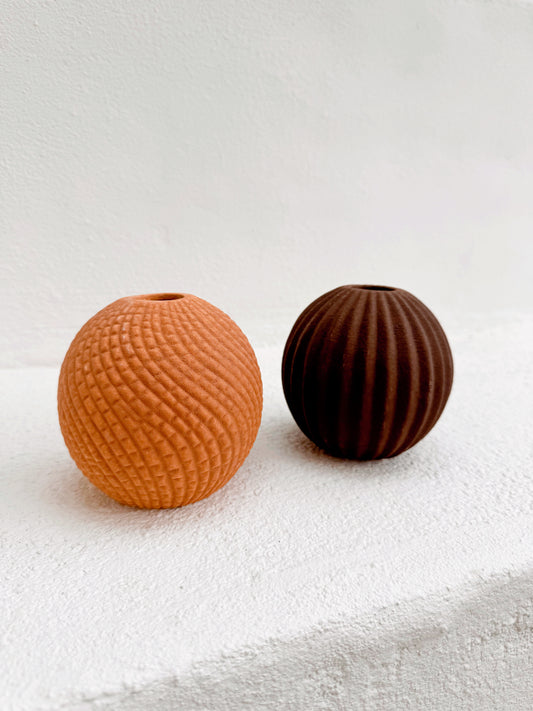 Candelabro texturado