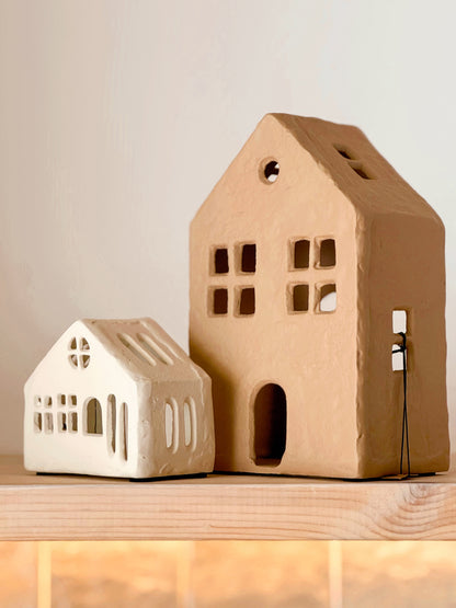 Casa S p/ vela em alumínio